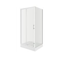 LIVENO Душевая кабина с поддоном КP-DORIS-15-100x80-T